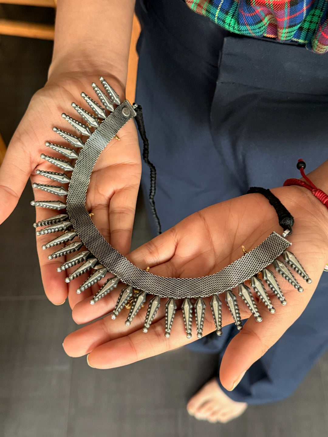 925 Silver Fusion Necklace | SHIVKA