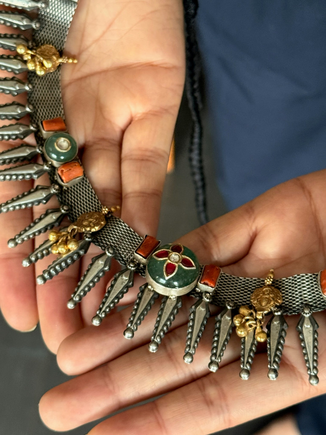 925 Silver Fusion Necklace | SHIVKA