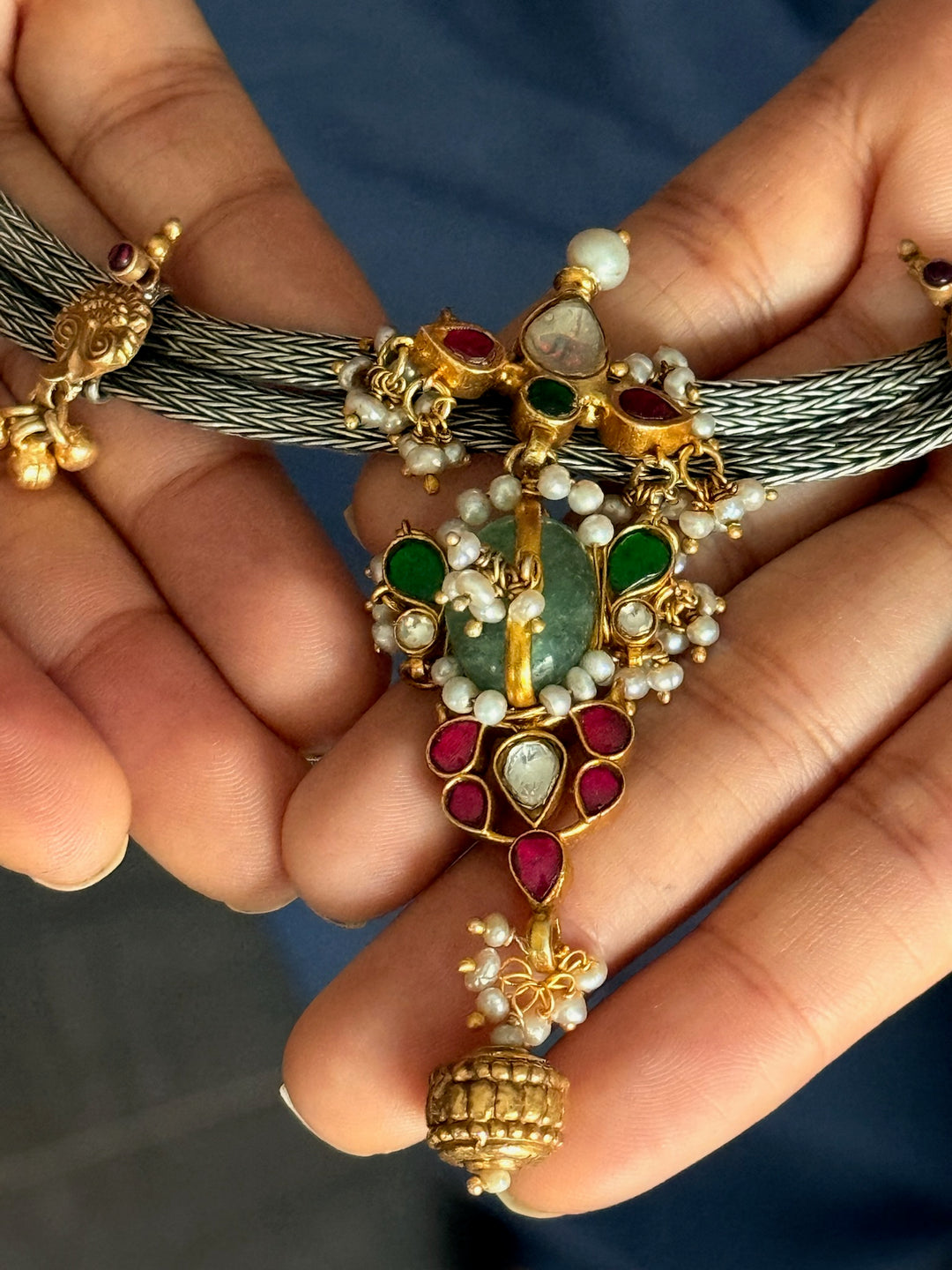 925 Silver Fusion Necklace | SHIVKA