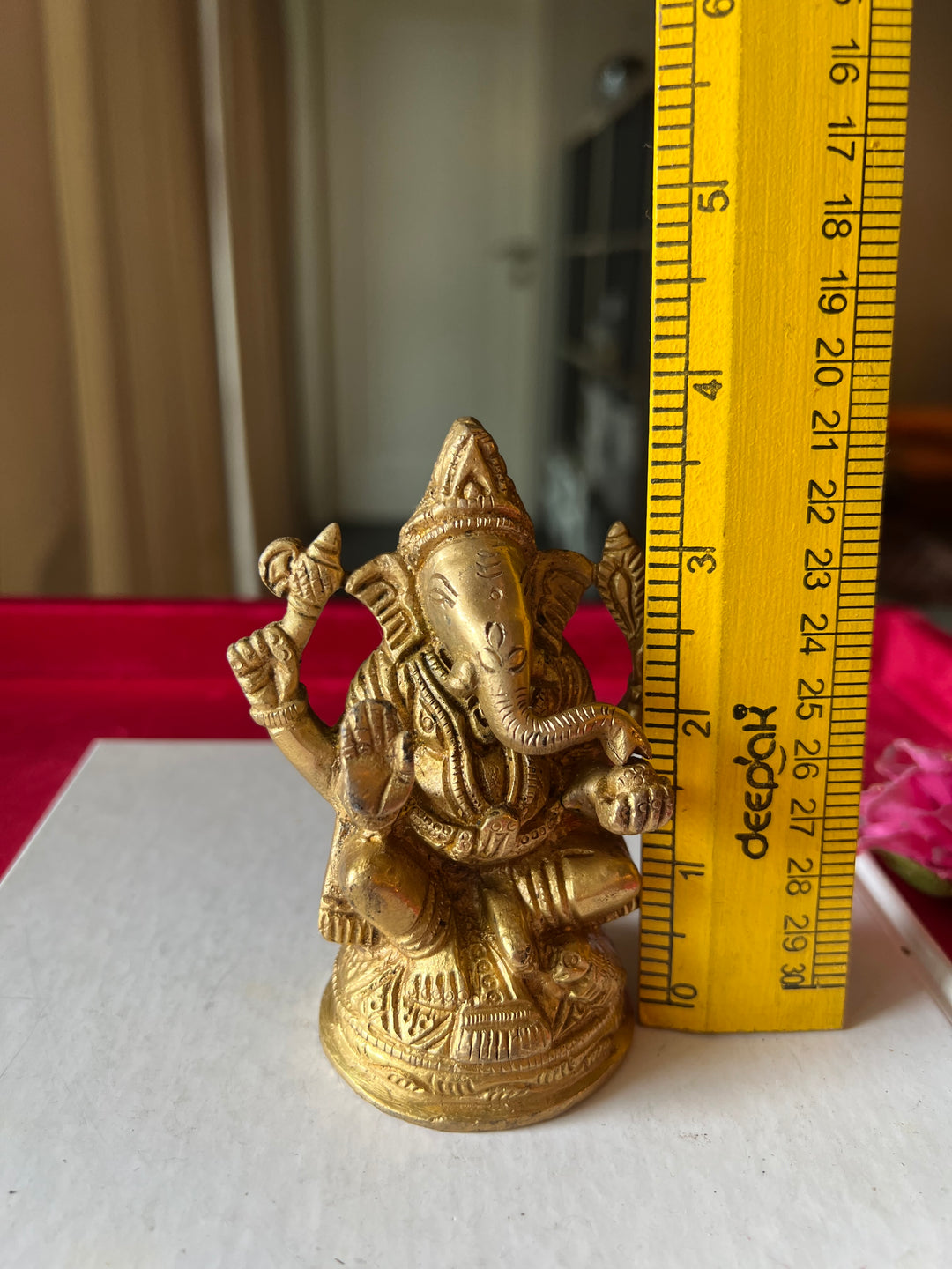 Brass Ganesha Sculpture - Remover of Obstacles and Blessings