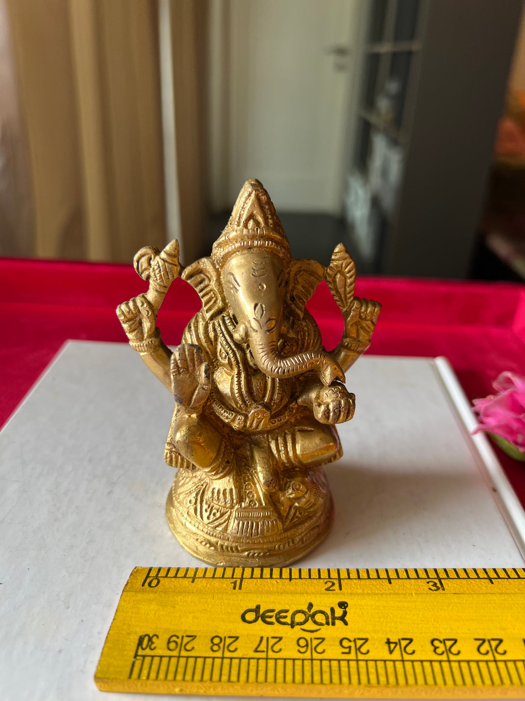 Brass Ganesha Sculpture - Remover of Obstacles and Blessings