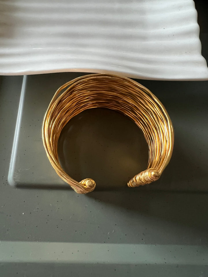 Exquisite Brass Open Cuff - Unparalleled Quality and Style