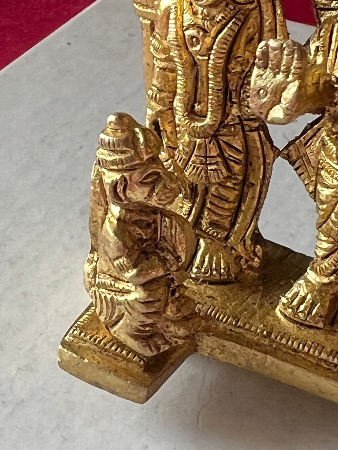 Brass Ram Darbar Sculpture - Divine Harmony and Unity