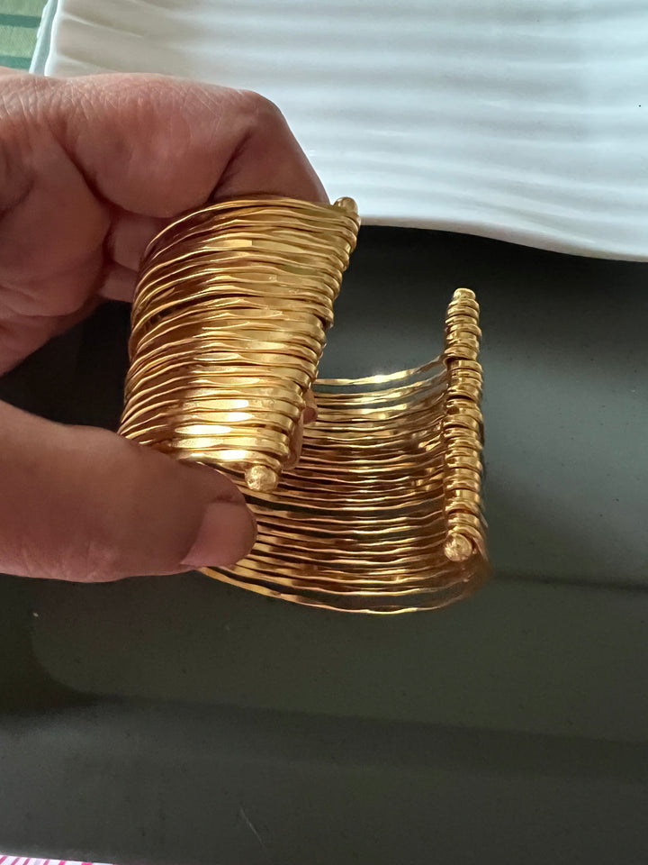 Exquisite Brass Open Cuff - Unparalleled Quality and Style