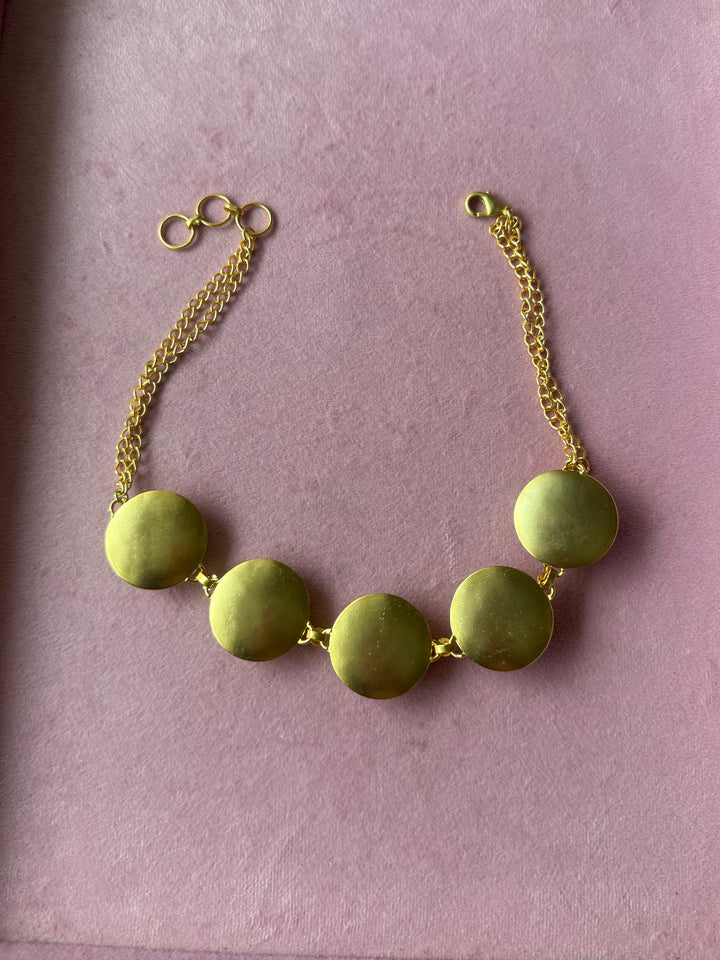 Amethyst Pod Gold-Tone Choker Necklace