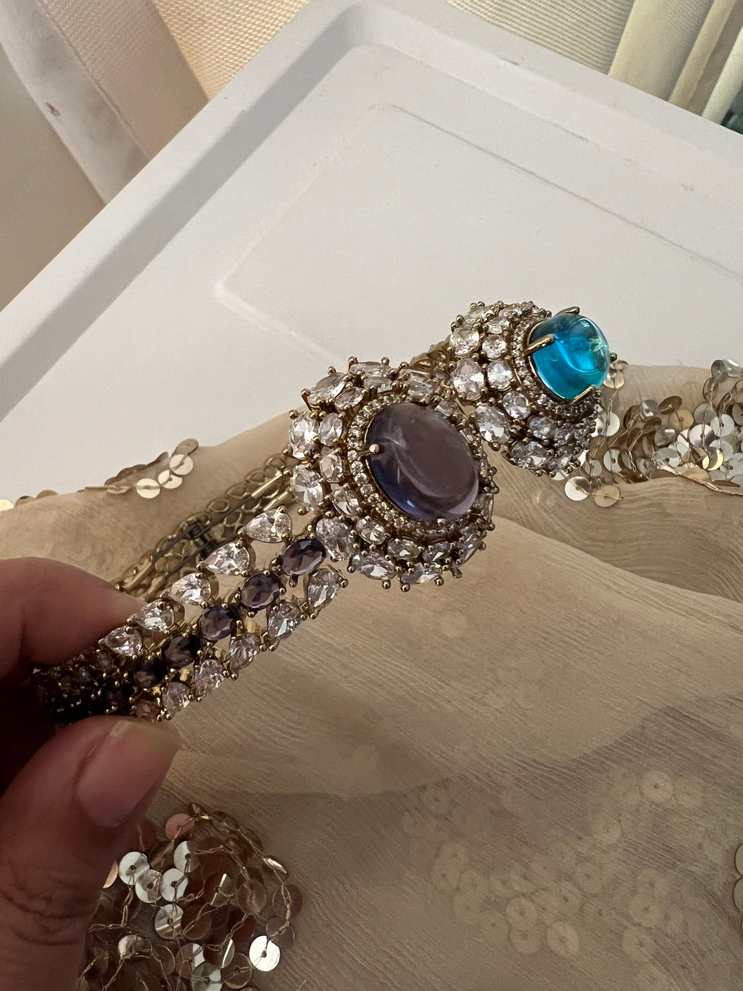 Exquisite Designer Choker Set – Luxury Wedding & Festival Jewelry | Brand SHIVKA