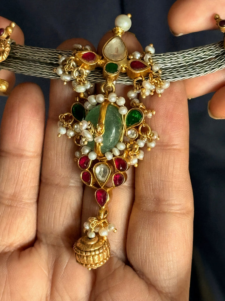 925 Silver Fusion Necklace | SHIVKA