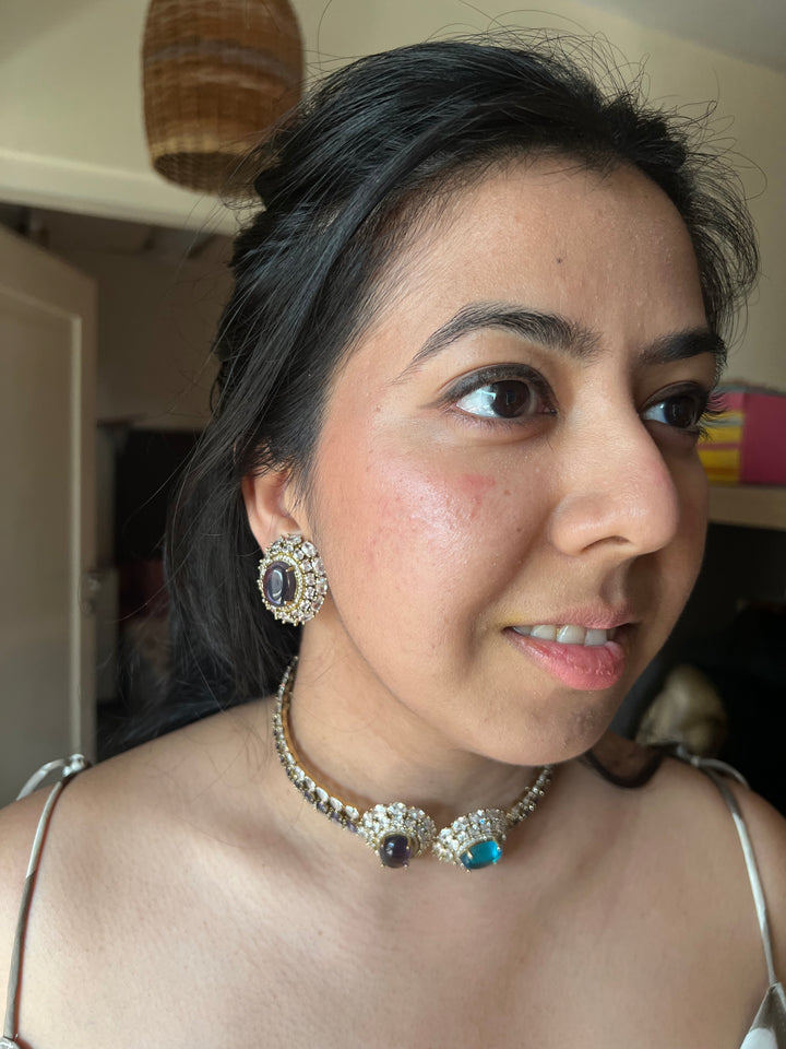 Exquisite Designer Choker Set – Luxury Wedding & Festival Jewelry | Brand SHIVKA