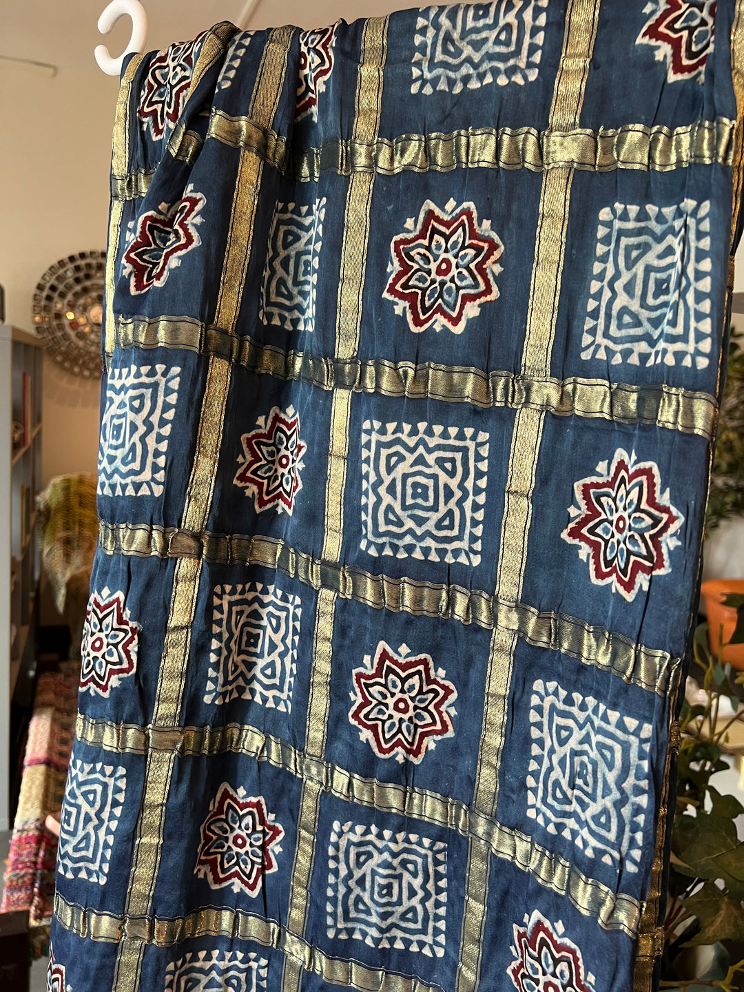 Elegant Modal Silk Gold Embroidered Dupatta