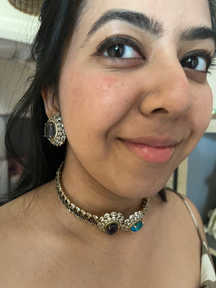 Exquisite Designer Choker Set – Luxury Wedding & Festival Jewelry | Brand SHIVKA