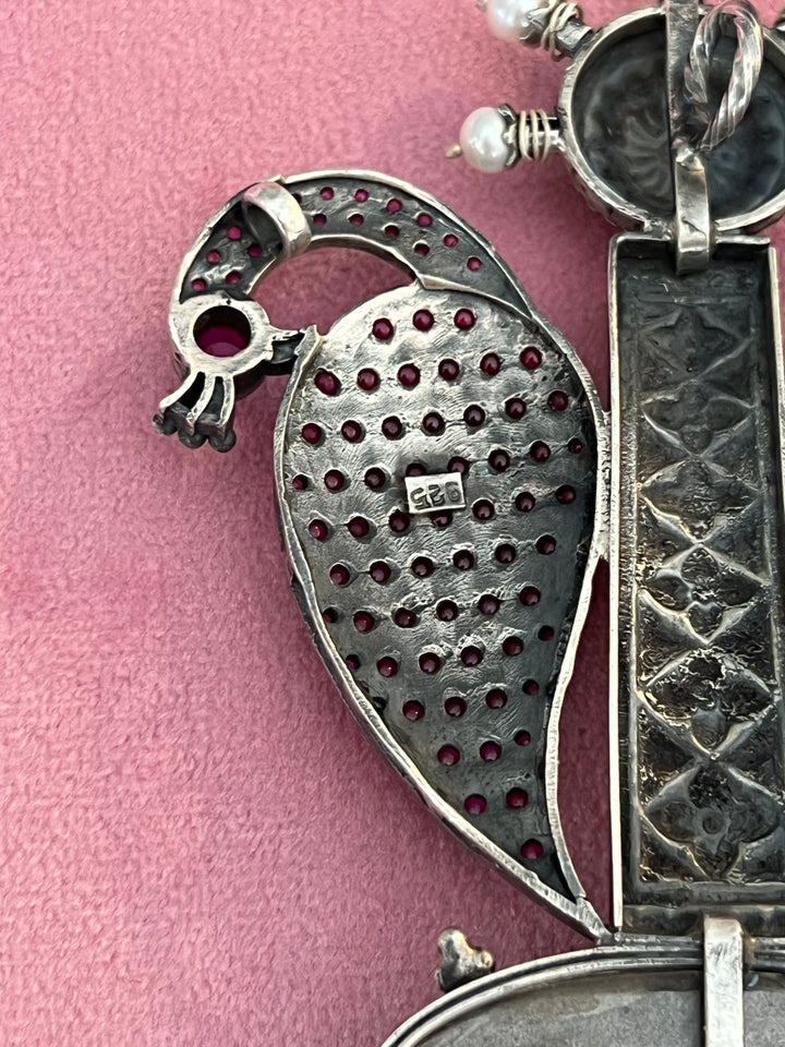 Exquisite Handcrafted Fusion Pendant: Unique Artistry