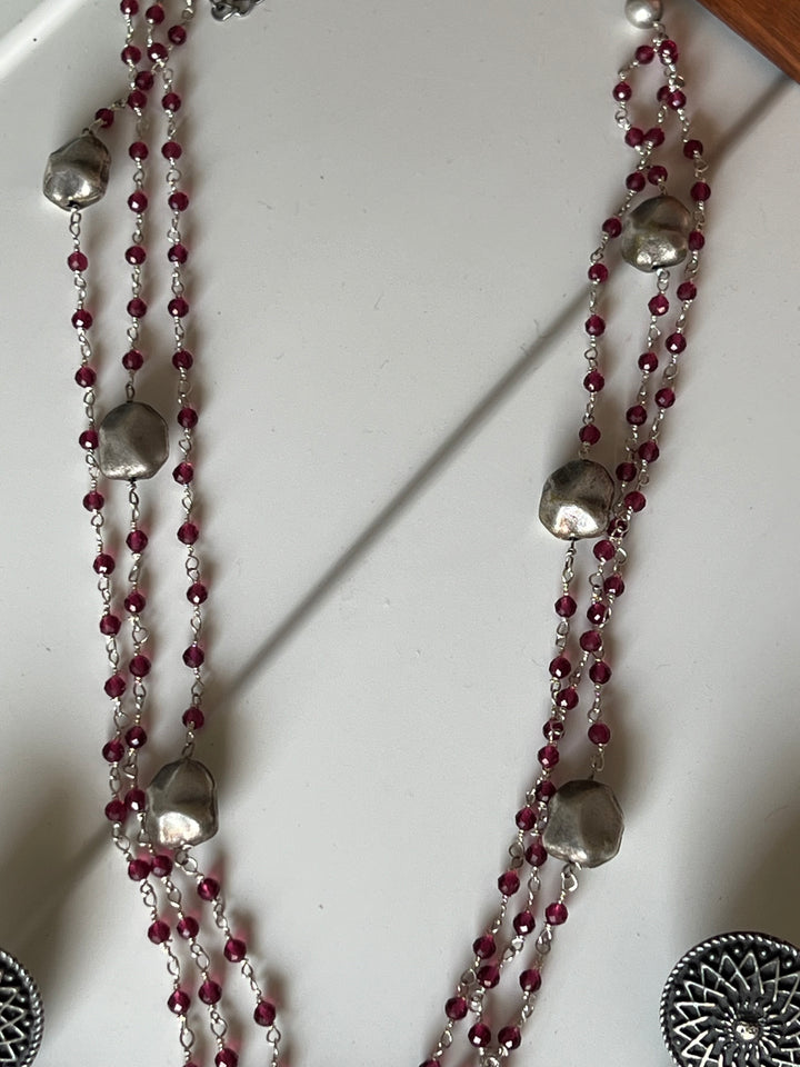 Exquisite Pendant Necklace Set - A Masterpiece of Elegance