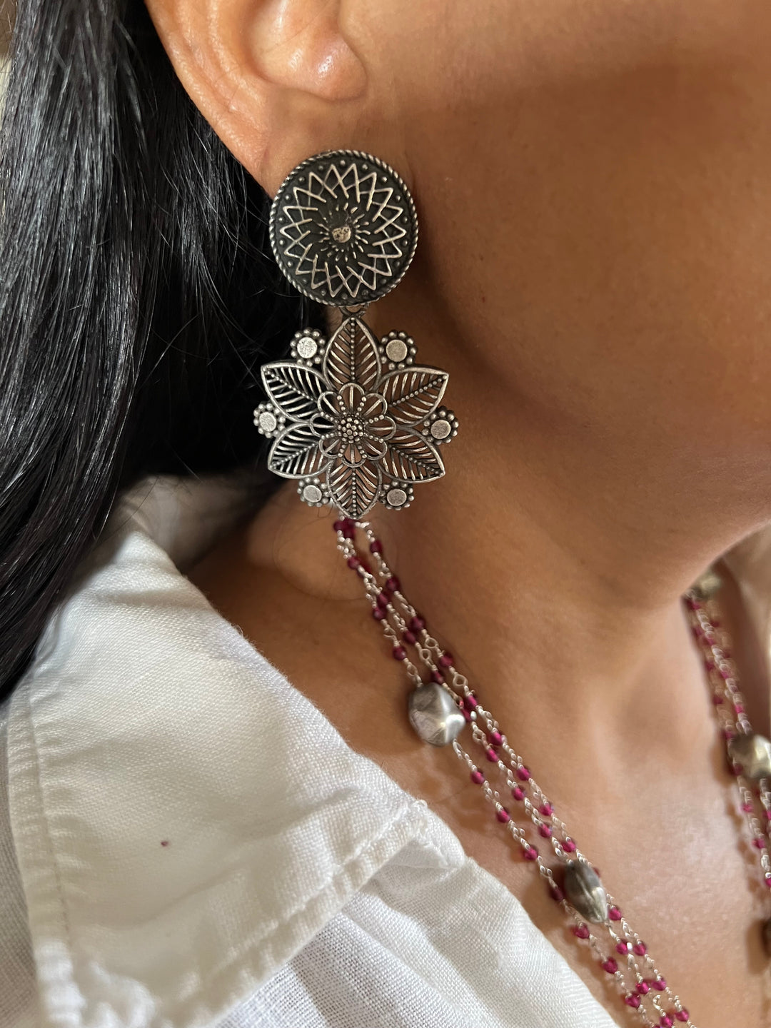 Exquisite Pendant Necklace Set - A Masterpiece of Elegance