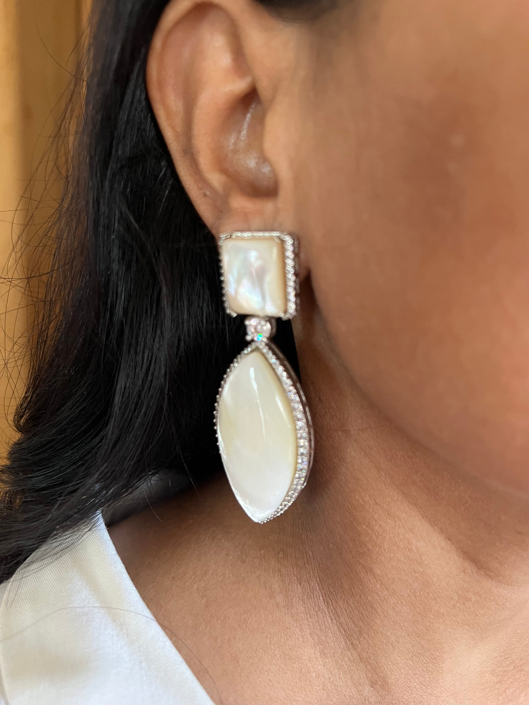 Mother of Pearl Earrings - Premium Quality, Exquisite Craftsmanship