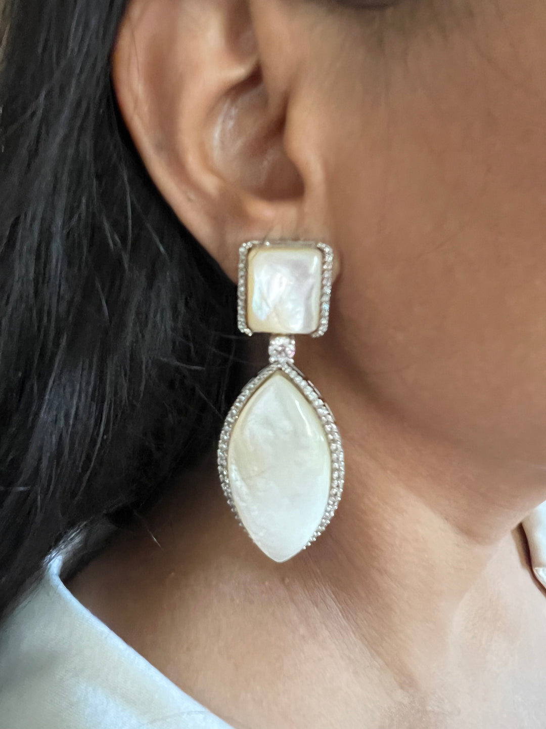 Mother of Pearl Earrings - Premium Quality, Exquisite Craftsmanship