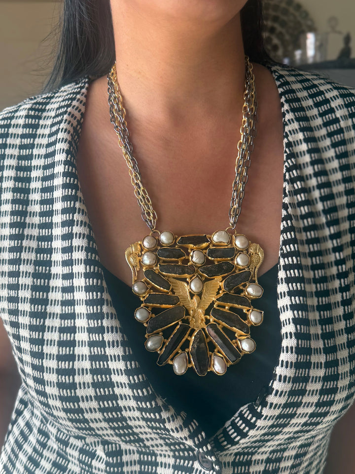 Statement Eagle Design Necklace