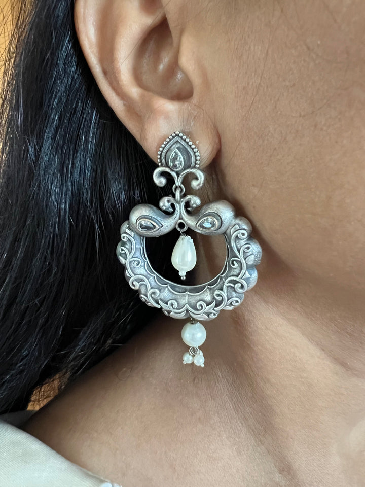 Antique Carved Earrings