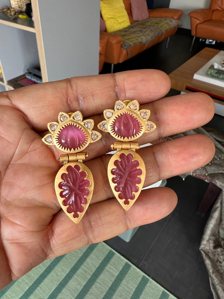 Statement Stone Studs