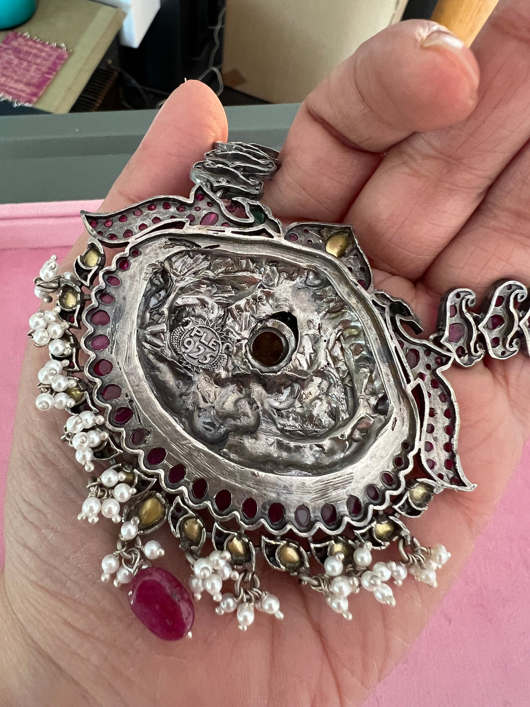 Elegance Redefined: Necklace and Jhumki Earrings Set