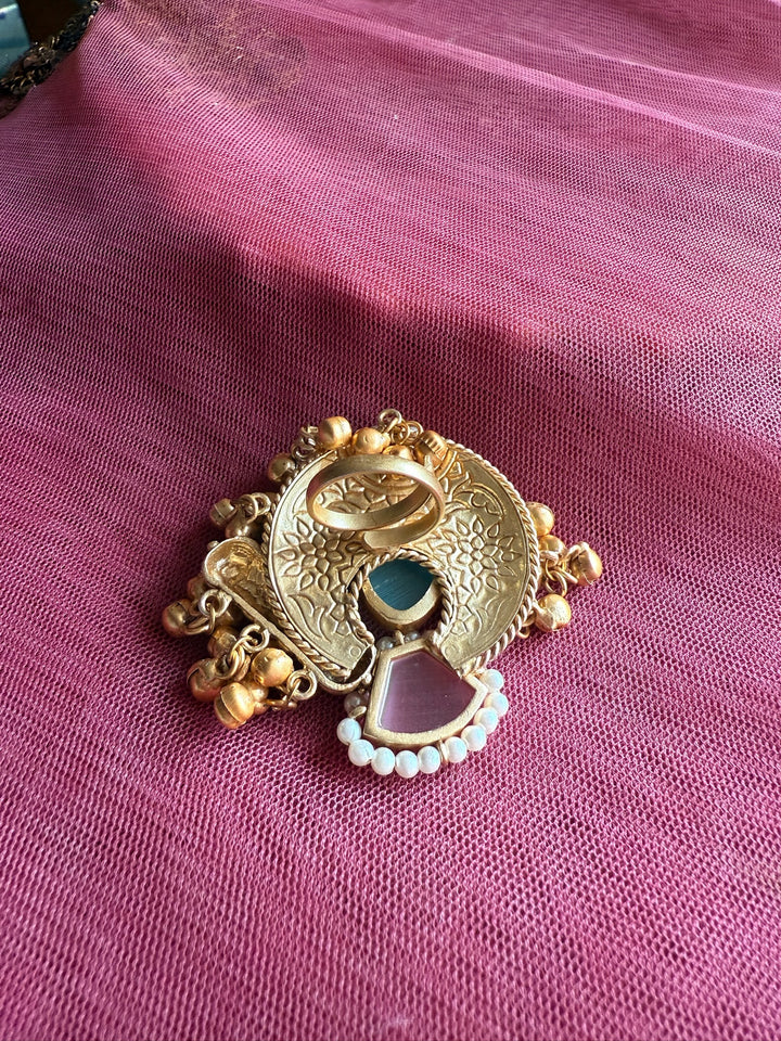 Designer Ghungroo Statement Ring | Adjustable | SHIVKA