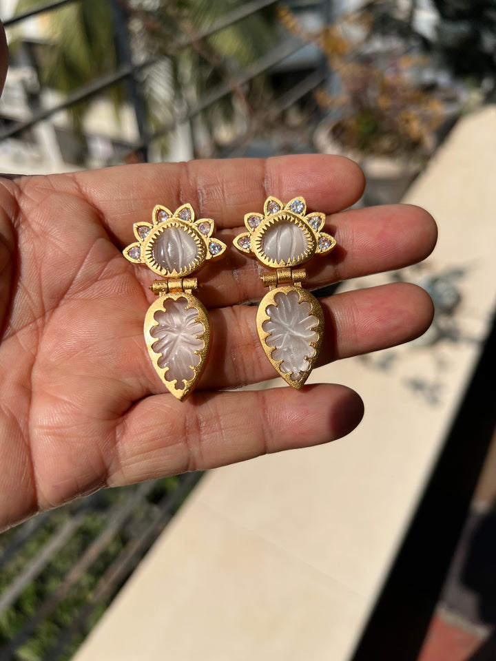 Statement Stone Studs