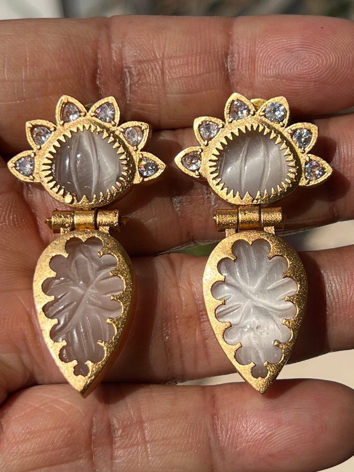 Statement Stone Studs