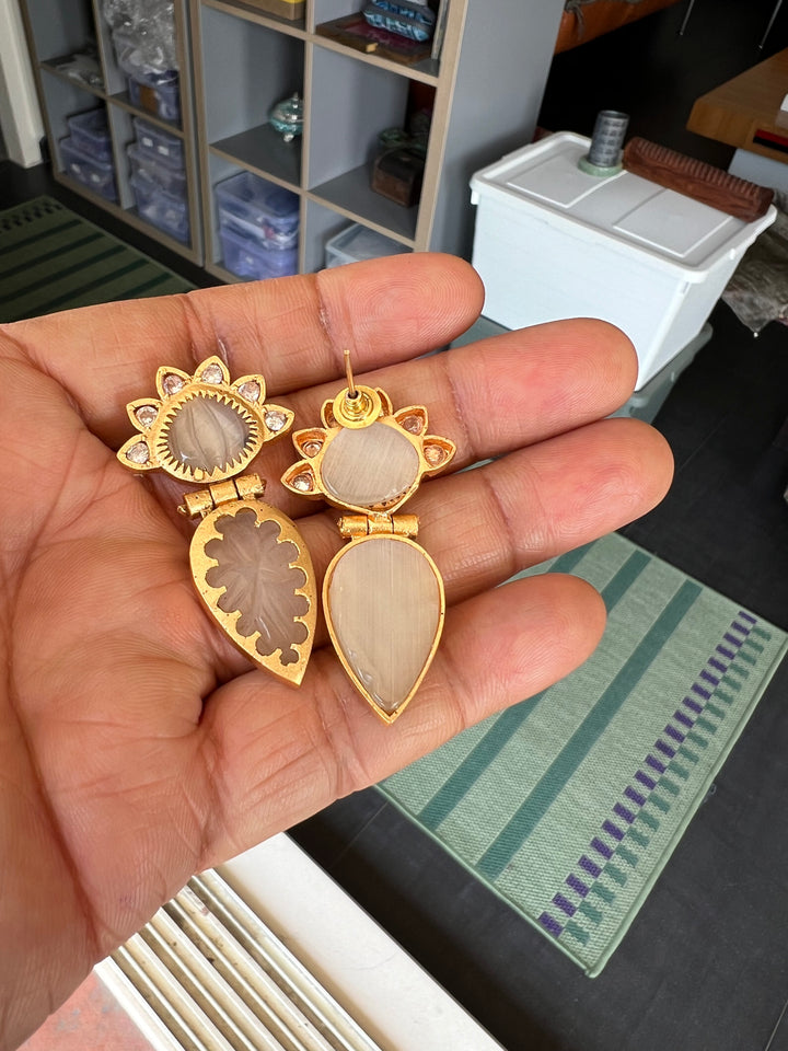 Statement Stone Studs