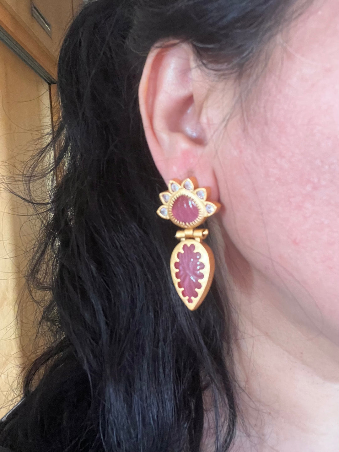 Statement Stone Studs