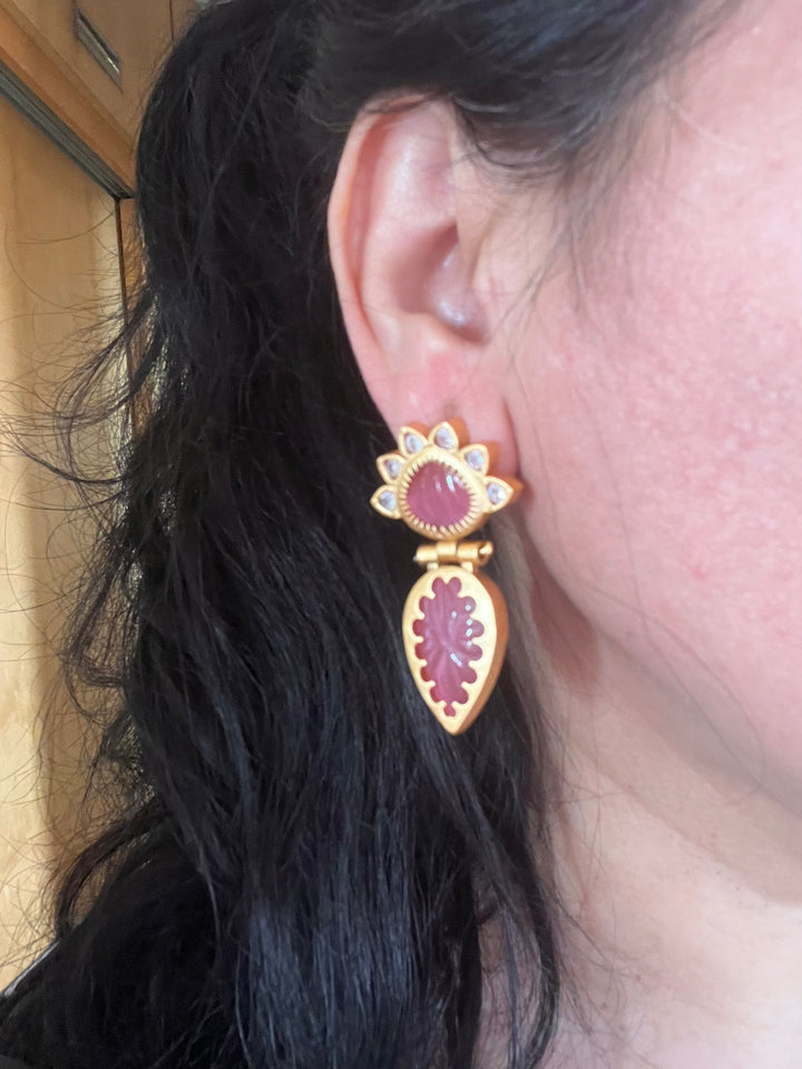 Statement Stone Studs