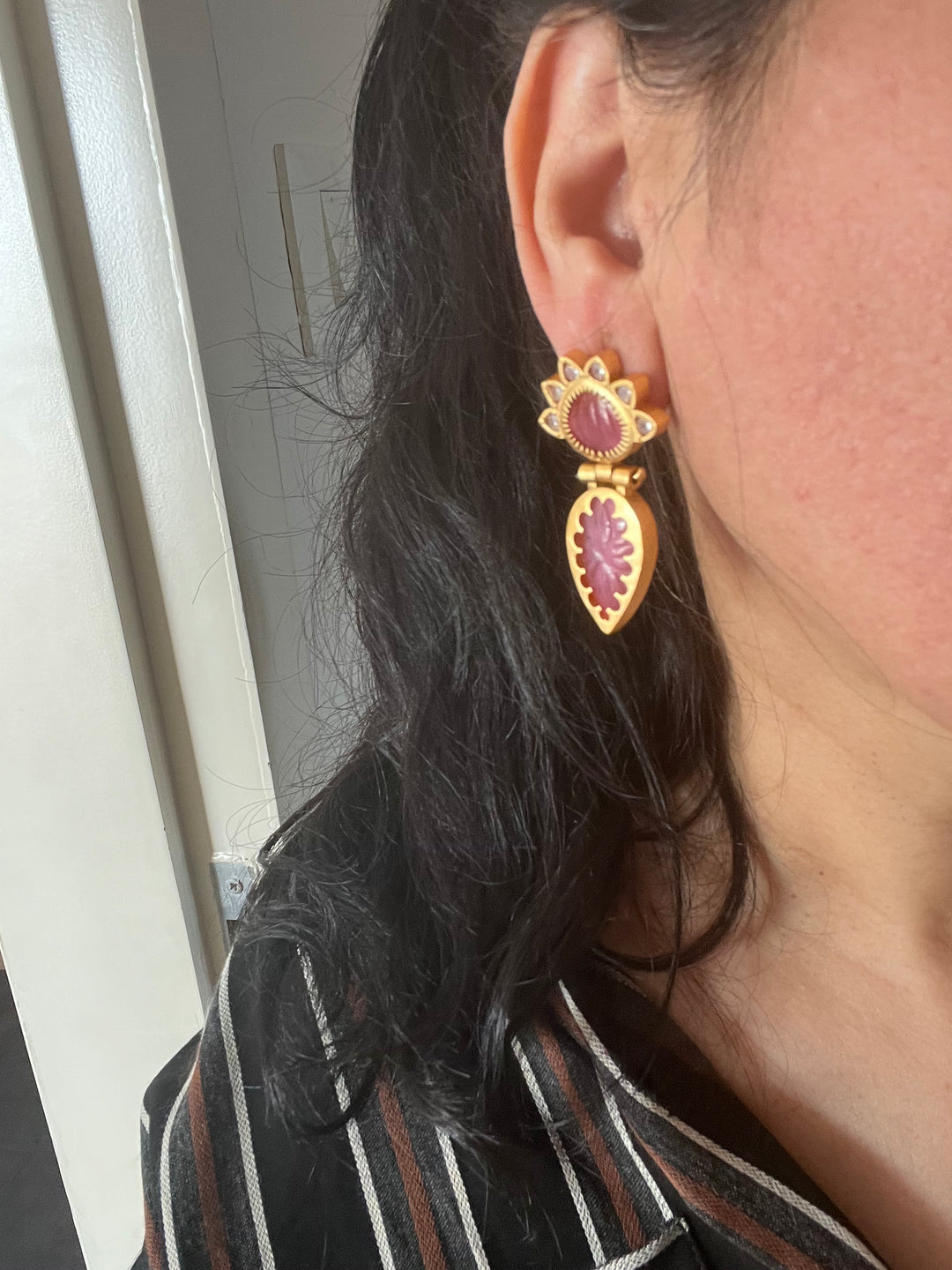 Statement Stone Studs