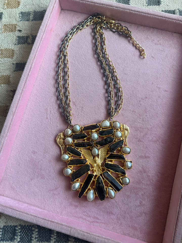 Statement Eagle Design Necklace