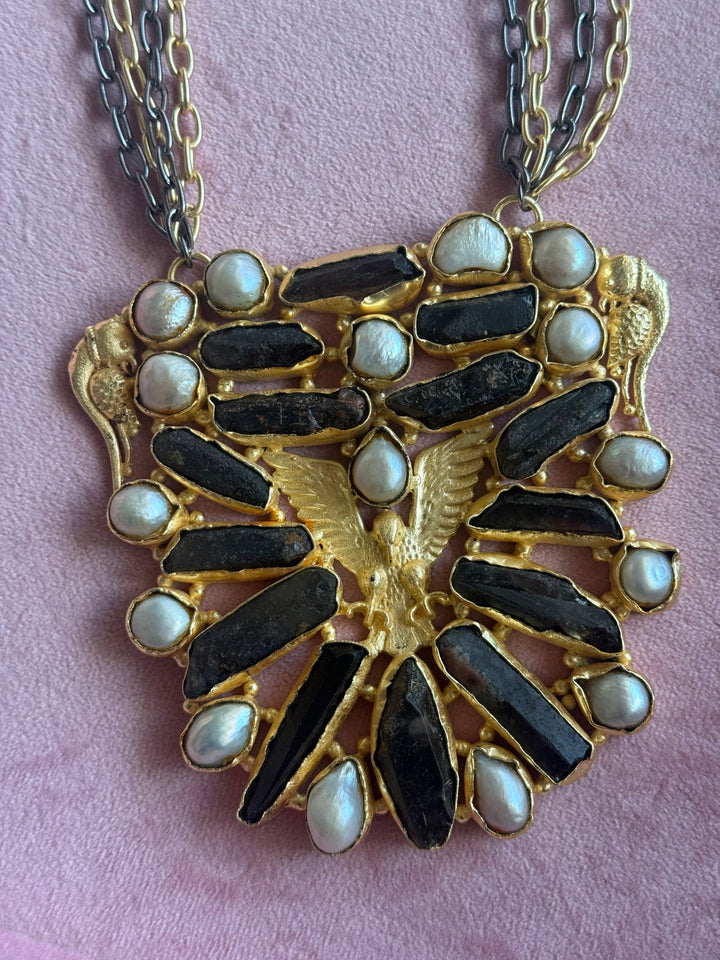 Statement Eagle Design Necklace
