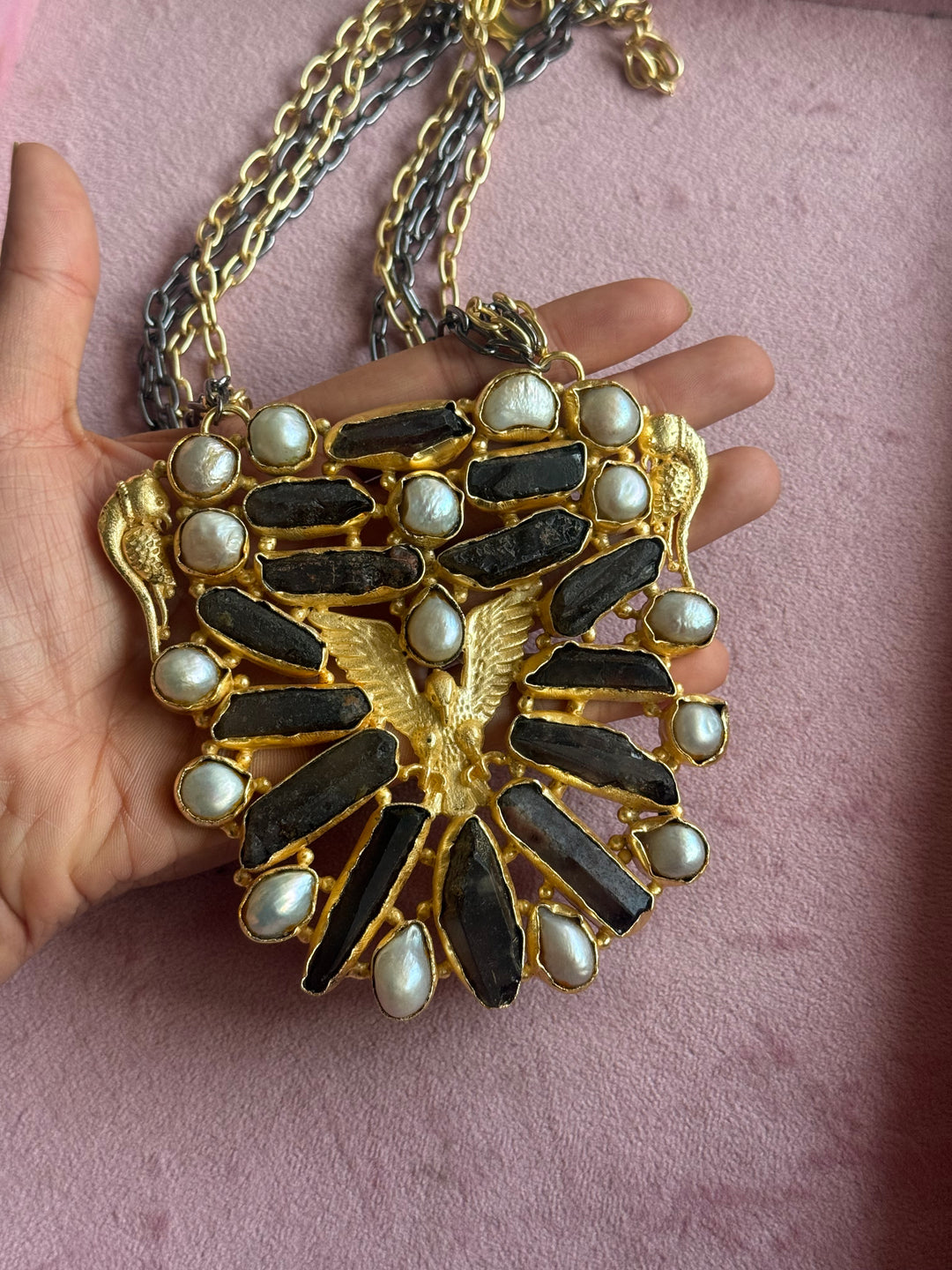 Statement Eagle Design Necklace