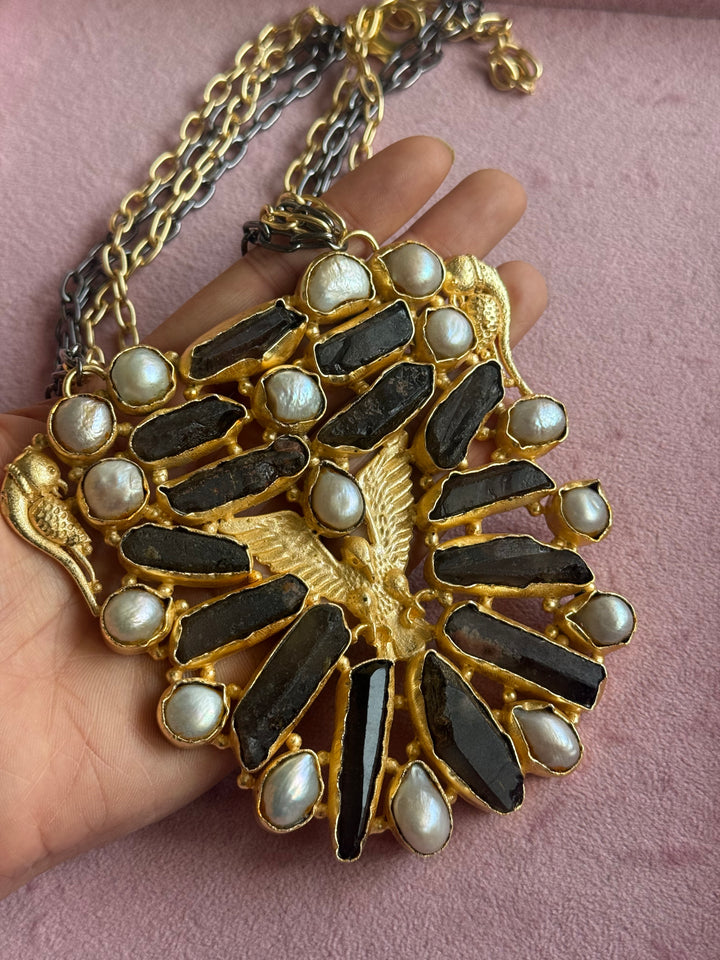 Statement Eagle Design Necklace