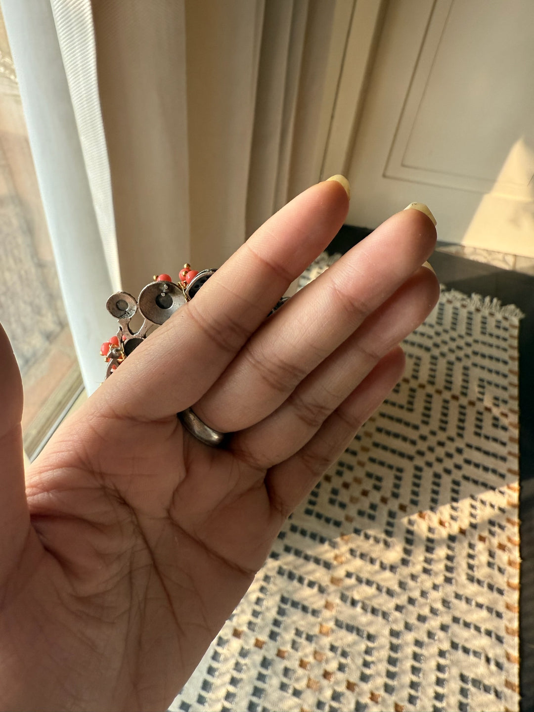 Designer Fusion Statement Ring | Adjustable | SHIVKA