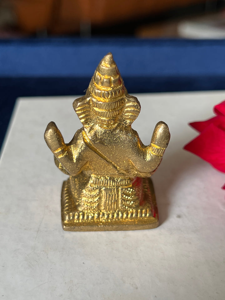Brass Ganesha Sculpture - Remover of Obstacles and Blessings