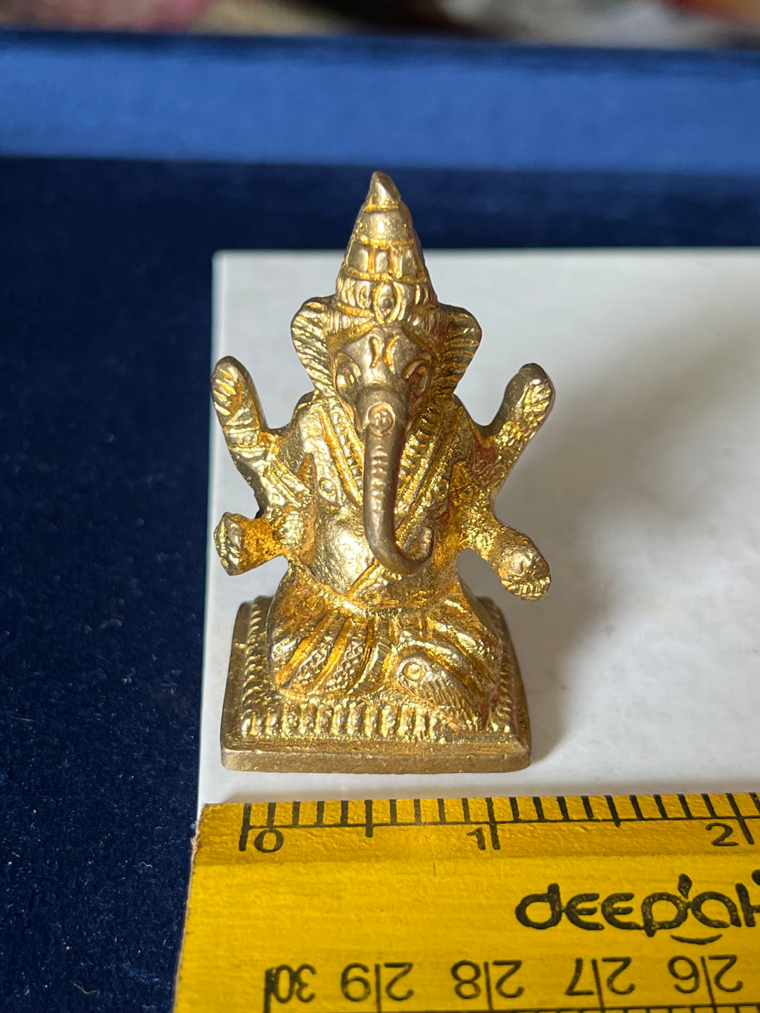 Brass Ganesha Sculpture - Remover of Obstacles and Blessings