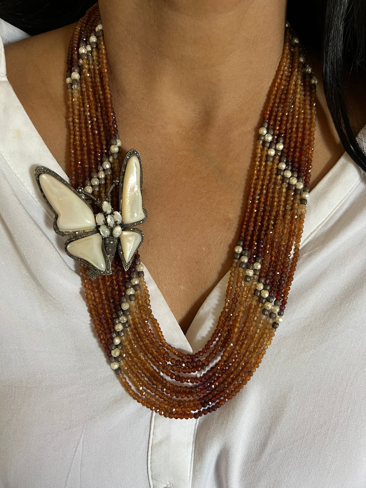 SHIVKA Vintage Pure 925 Silver Necklace