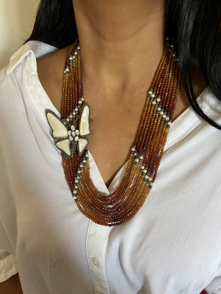 SHIVKA Vintage Pure 925 Silver Necklace