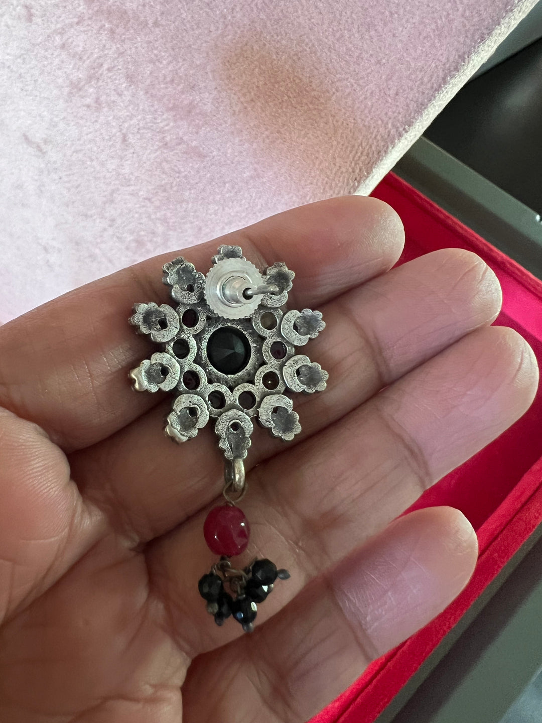 Vintage Artistic Choker with Statement Earrings