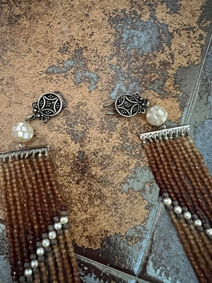 SHIVKA Vintage Pure 925 Silver Necklace