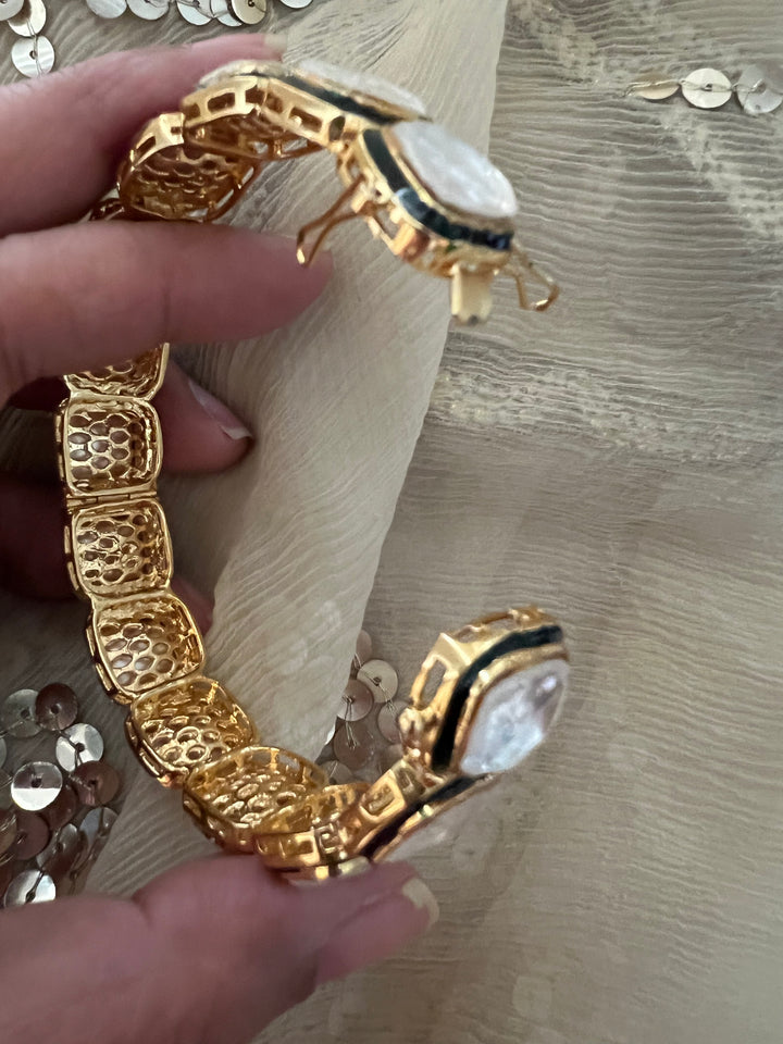 Exclusive Polki Kundan Bangle