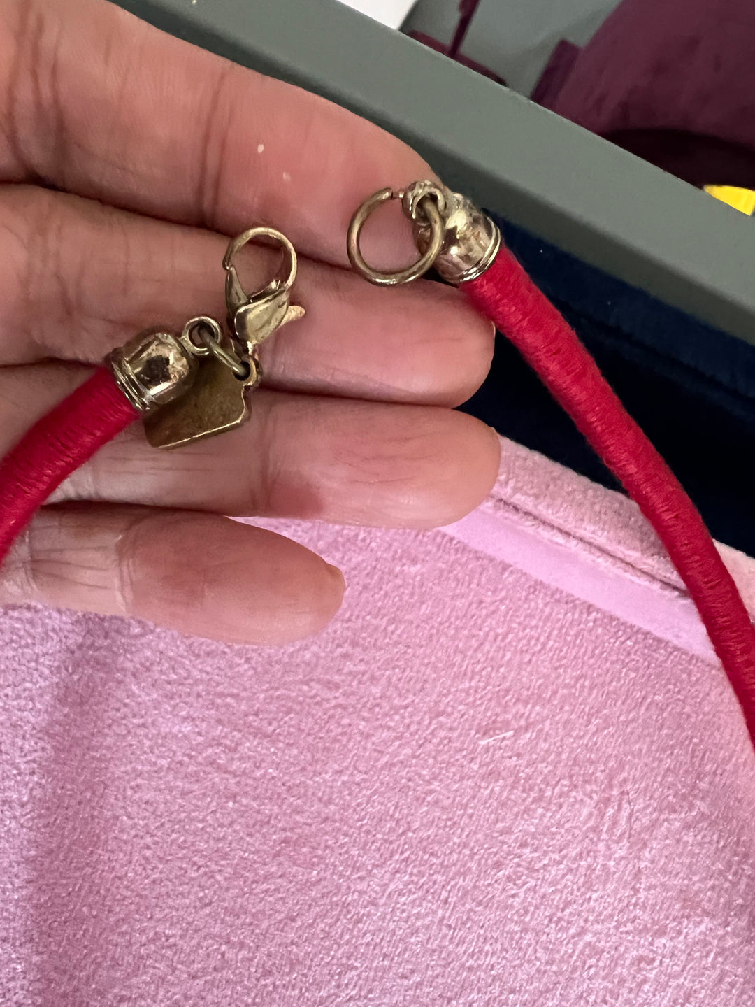 Artisanal Brass and Stone Statement Necklace