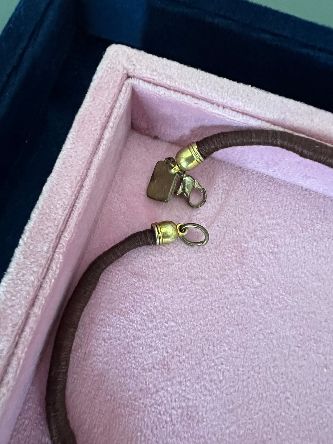 Artisanal Brass and Stone Statement Necklace