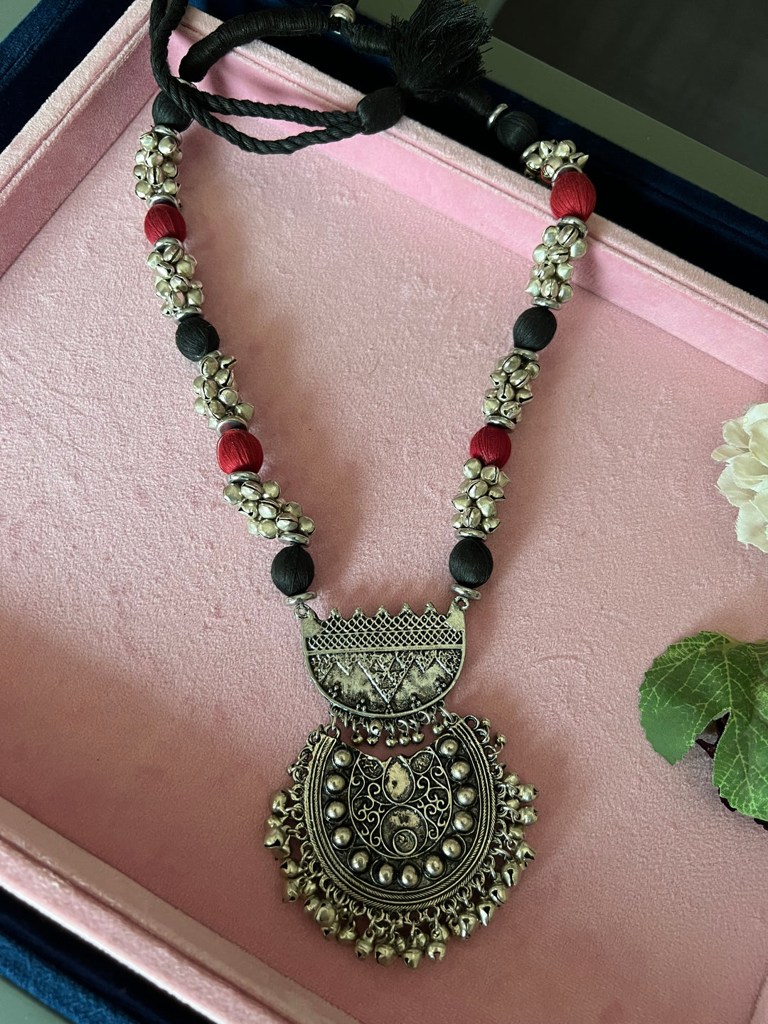 Handcrafted Brass Ghungroo Statement Necklace