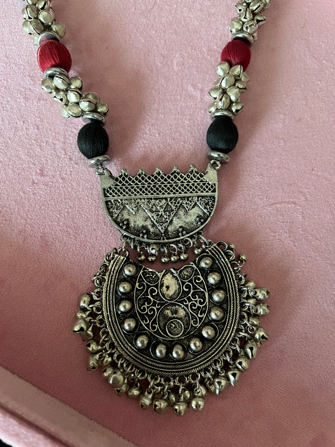Handcrafted Brass Ghungroo Statement Necklace