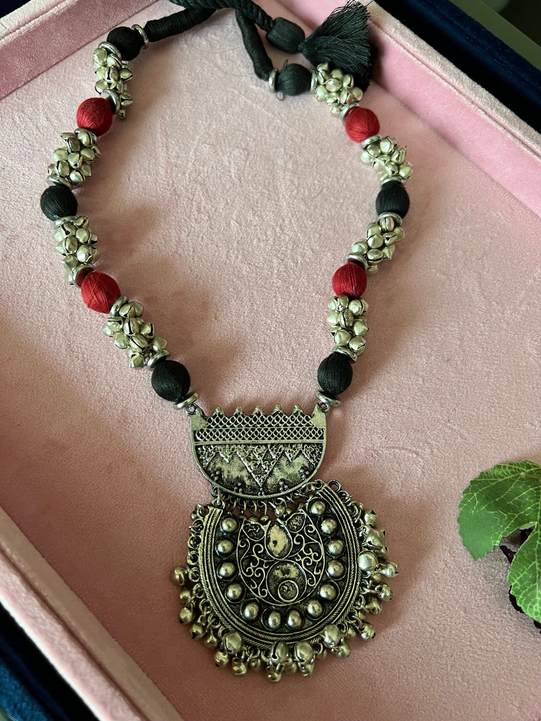 Handcrafted Brass Ghungroo Statement Necklace