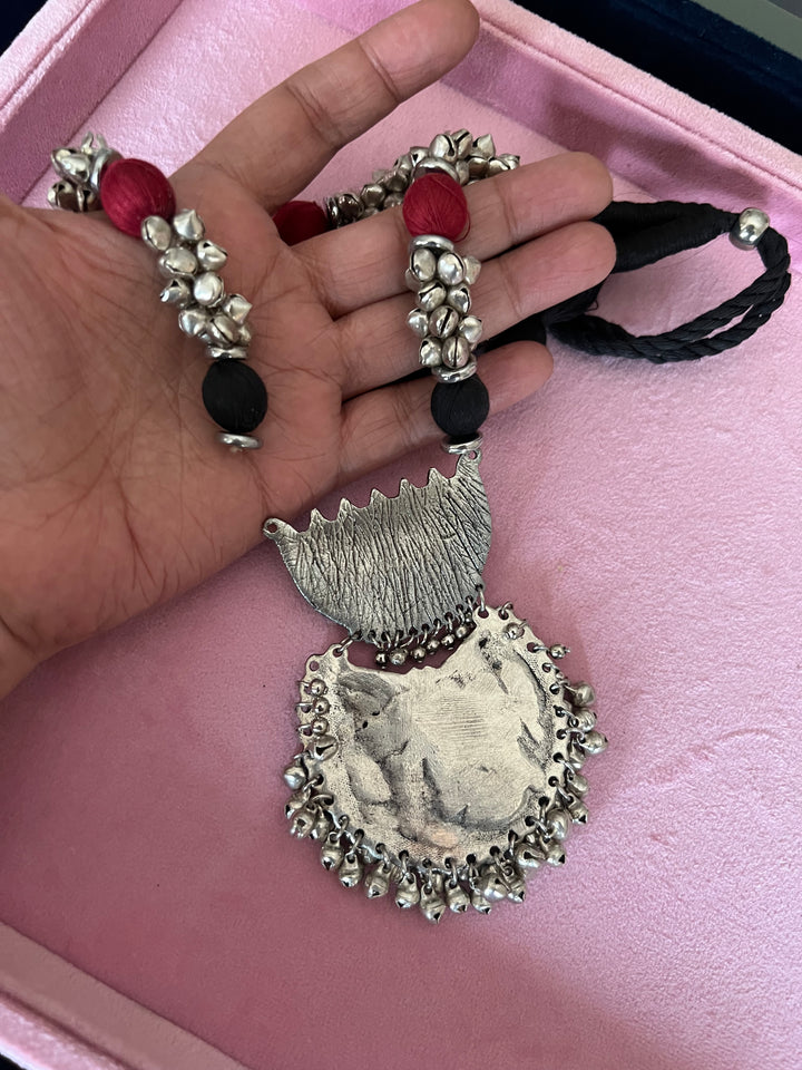 Handcrafted Brass Ghungroo Statement Necklace