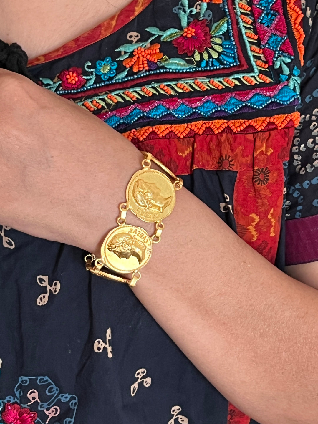 Caesar Gold Tone Bracelet - Unparalleled Quality and Style