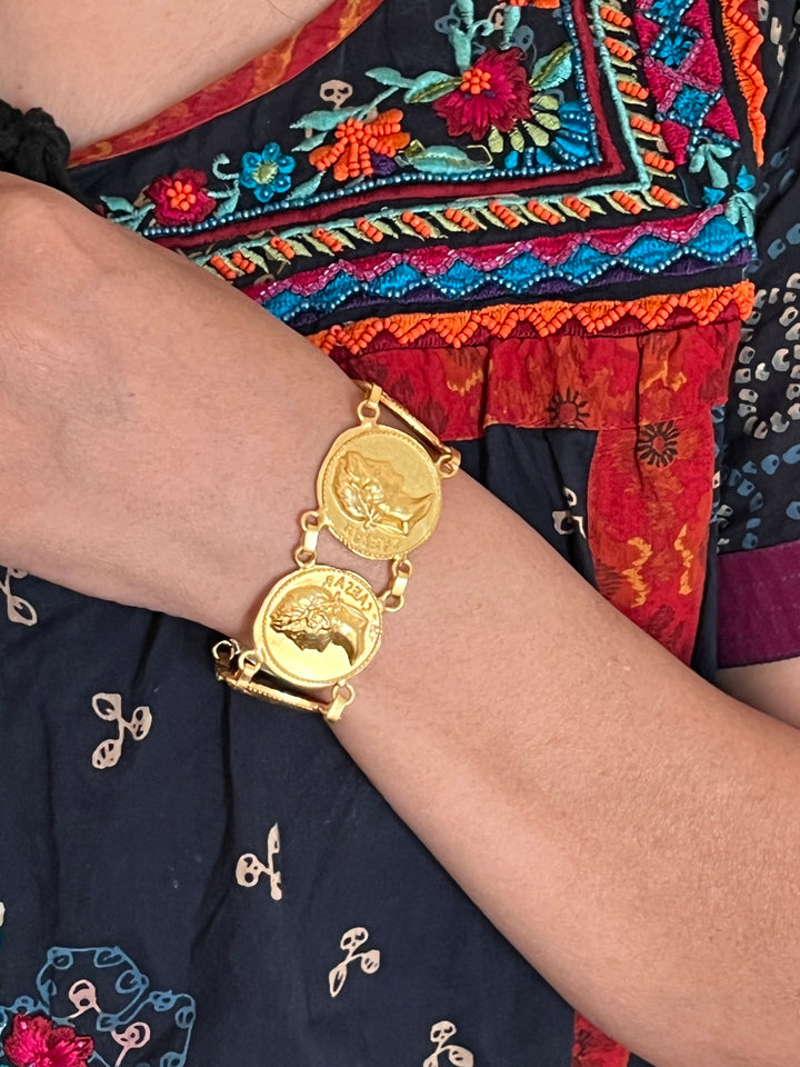 Caesar Gold Tone Bracelet - Unparalleled Quality and Style